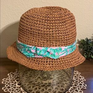 Lilly Pulitzer Women Fedora Poolside Hat